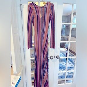 Bright metallic dress by Something Navy NBW with Tags